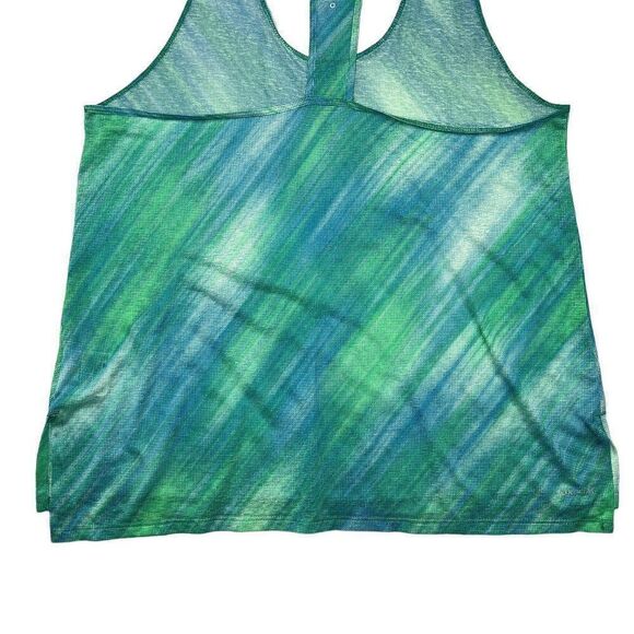 Nike Dri-Fit Tank Top Women's Size Large Green Breathe Athletic Running Training - Picture 8 of 12